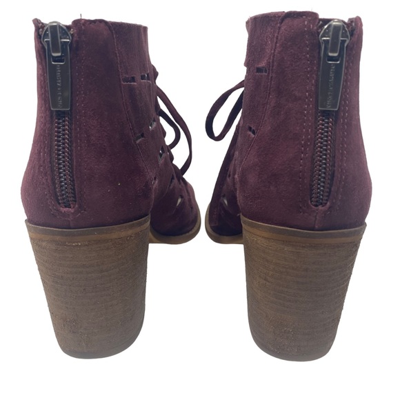 Vince Camuto Womens Tressa Lace Up Heel Booties Sandals - Size 7.5 - Picture 8 of 13